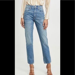 SLVRLAKE Virginia Slim Cropped Jeans